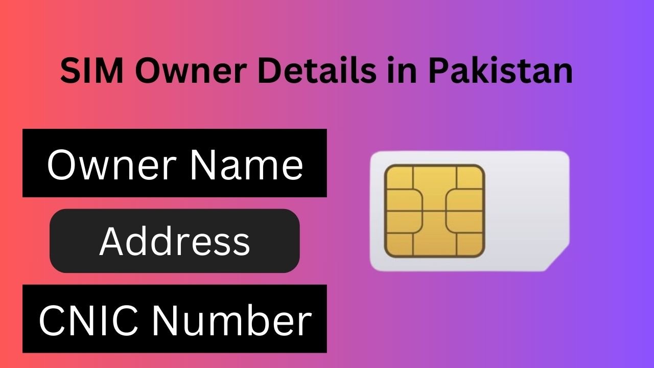 SIM Owner Details New SIM Database Online in August 2024