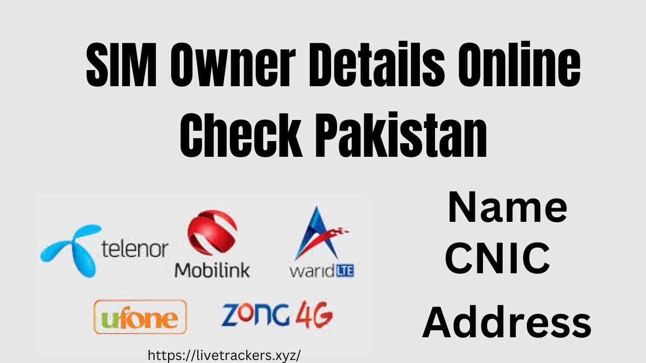 SIM Owner Details Online Check Pakistan